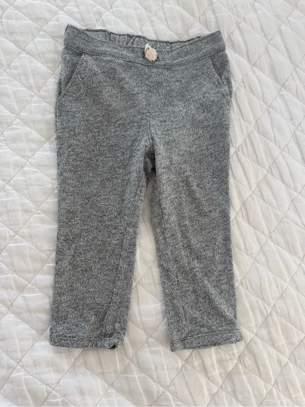 Baby GAP Cozy Gray Fleece Bottoms